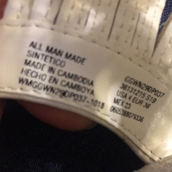 Girls Wonder Nation Strappy Faux Cork Sandals Size 4 - Picture 4 of 9